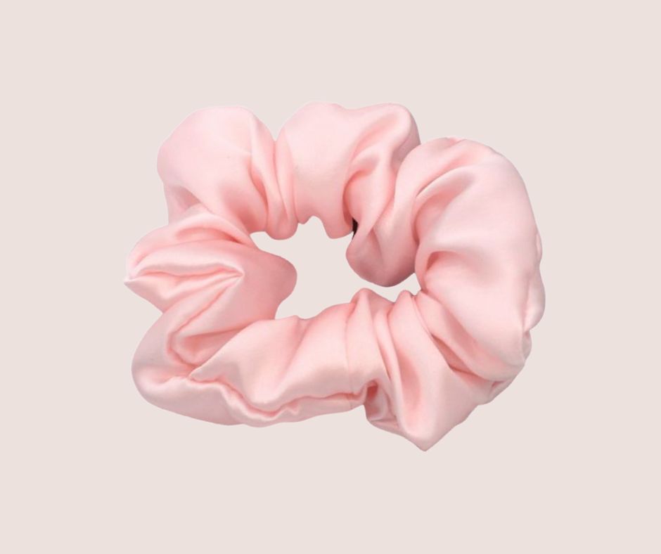 Mulberry Silk Mask and Scrunchie Set