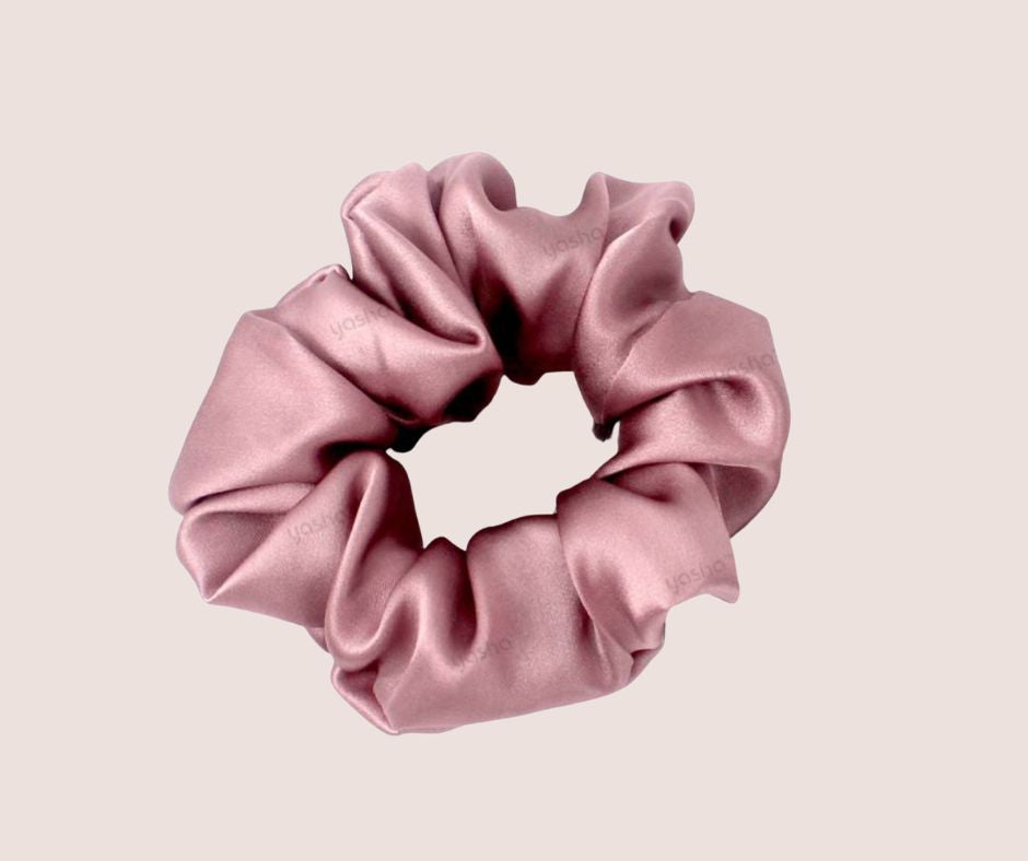 Mulberry Silk Mask and Scrunchie Set