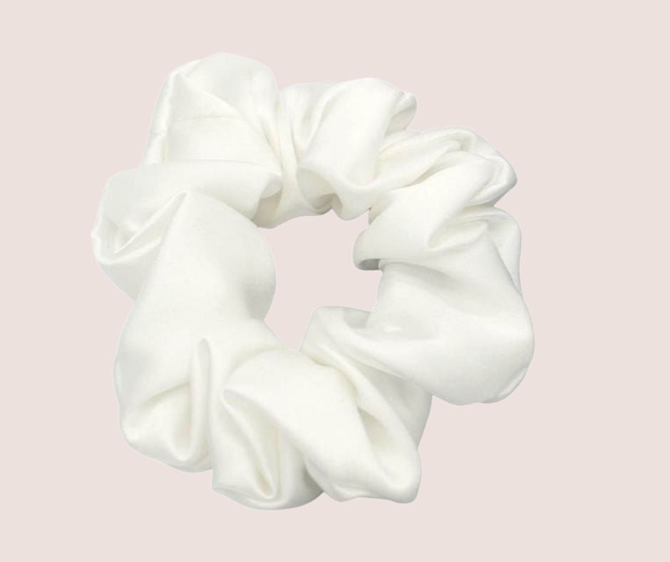 Mulberry Silk Mask and Scrunchie Set