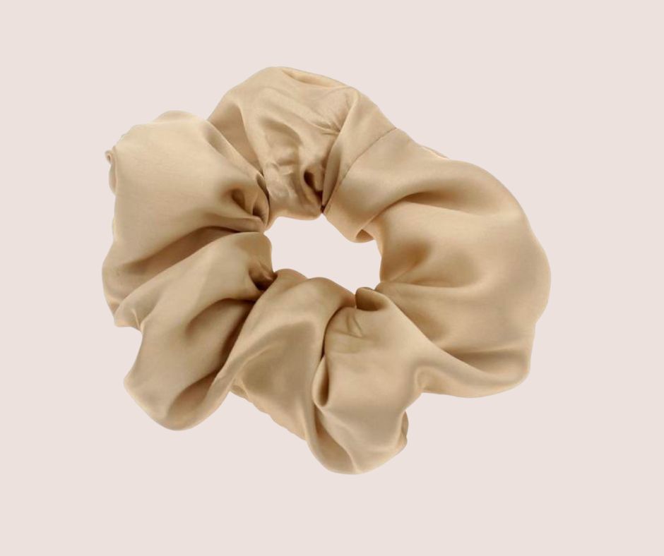 Mulberry Silk Mask and Scrunchie Set